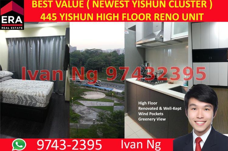 Blk 445 Yishun Avenue 11 (Yishun), HDB 4 Rooms #117748332